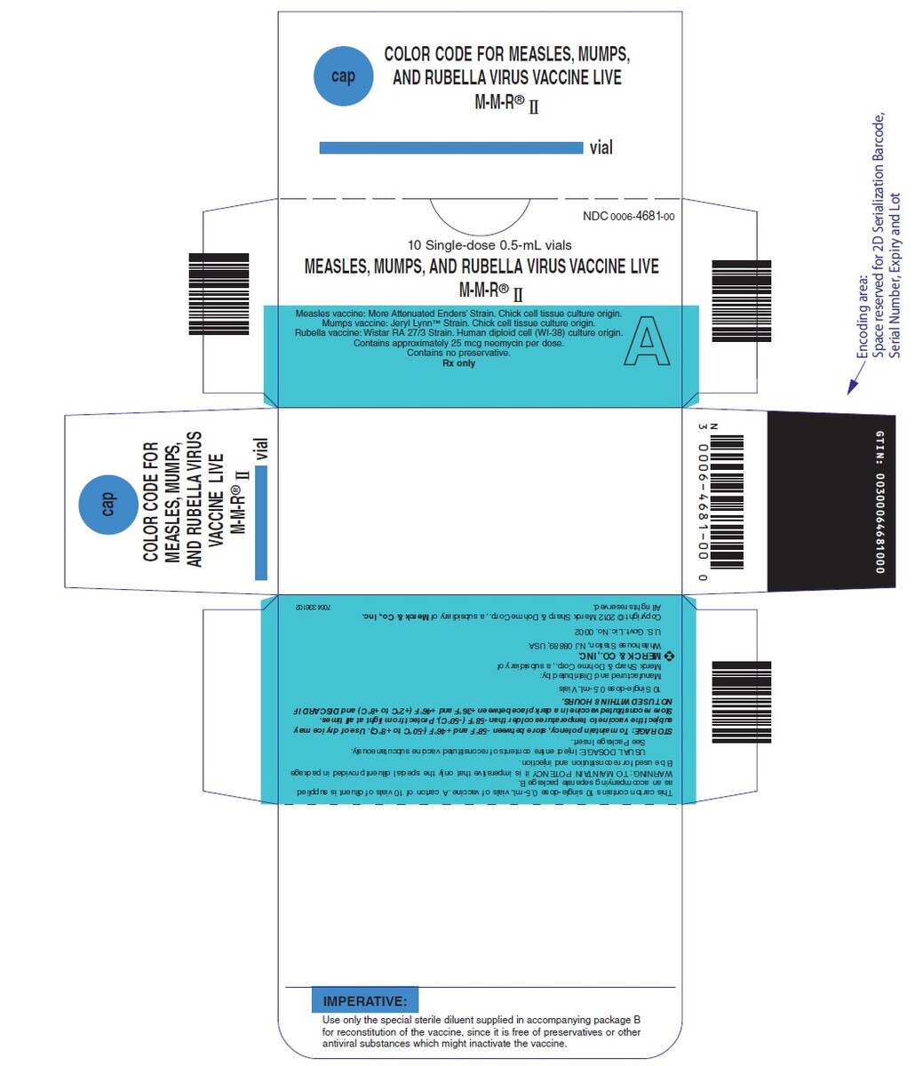 M-M-R II (MEASLES/MUMPS/RUBEL) 10PK