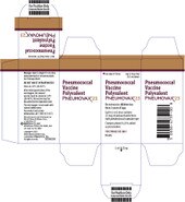 PNEUMOVAX 23 pneumococcal vaccine, 10 single-dose 0.5 mL prefilled syringes, NDC 0006-4837-03
