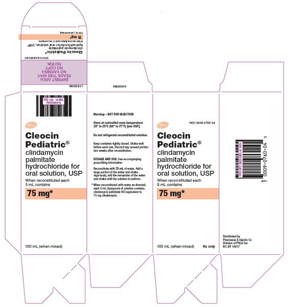 CLEOCIN PED F 75MG GRN 100ML