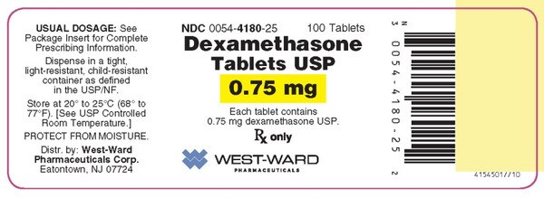 DEXAMETHASONE 0.75MG TAB 100