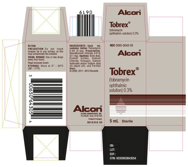TOBREX 0.3% OPH SOL 5ML