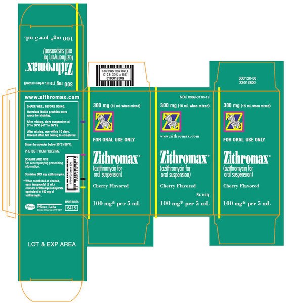 ZITHROMAX 100MG/5ML SUS 15ML
