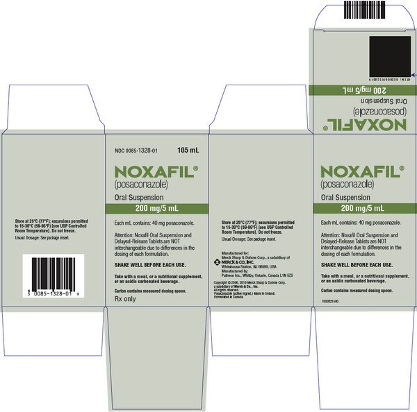 NOXAFIL 200MG/5ML ORAL SUSP 105ML