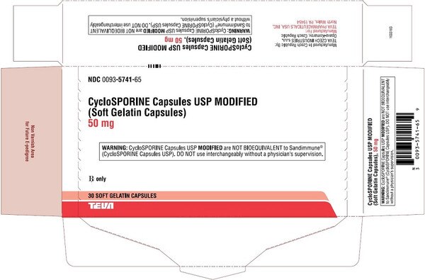 CYCLOSPORINE 50MG SGC 30