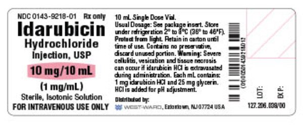 IDARUBICIN HCL 10MG SDV 10ML