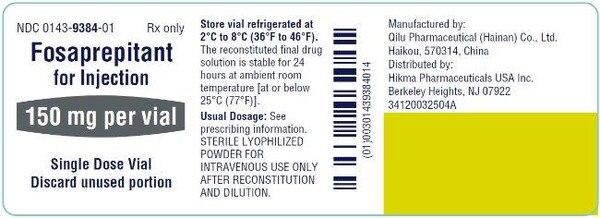 FOSAPREPITANT 150MG SDV