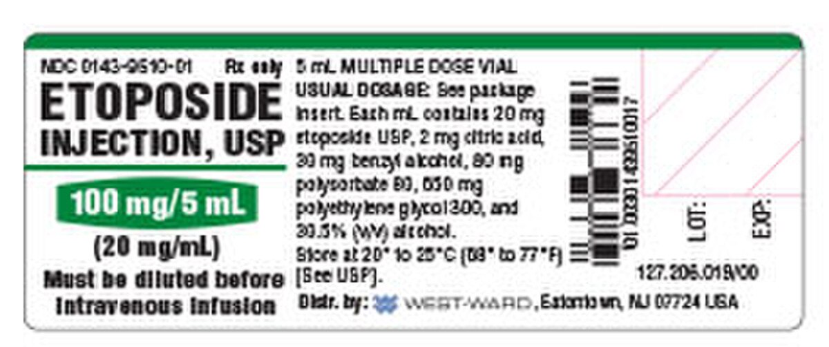 ETOPOSIDE 100MG MDV 5ML