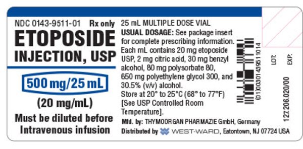 ETOPOSIDE 500MG MDV 25ML