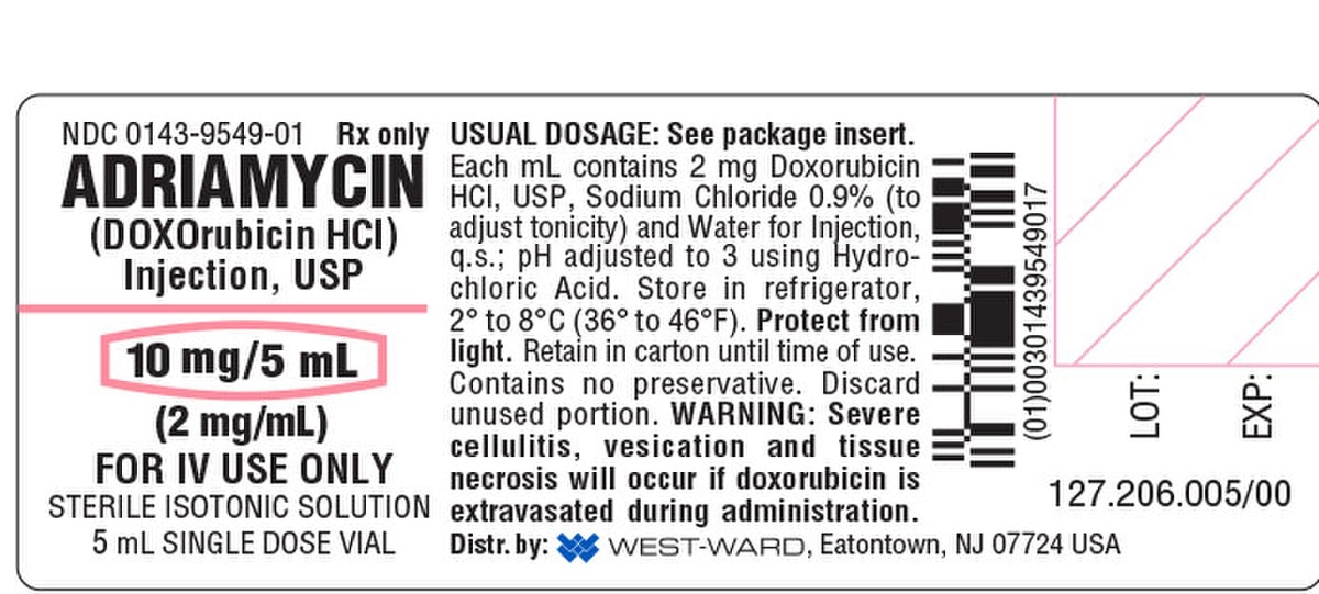 Adriamycin 10MG 00143954901