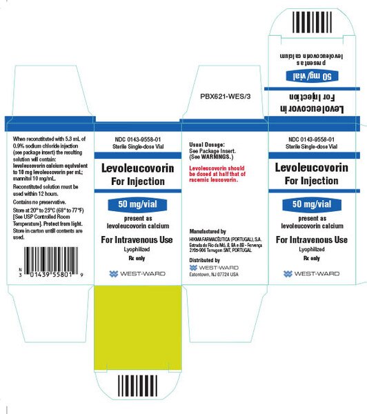 LEVOLEUCOVORIN 50MG VL 10ML
