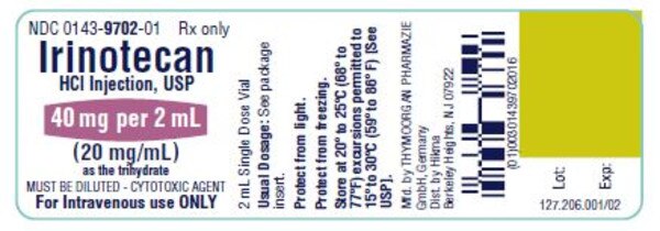 IRINOTECAN 40MG-2ML SDV 2ML