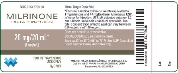 MILRINONE LAC 1MG/ML VL 10X20ML