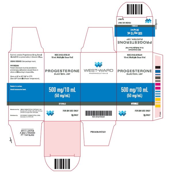PROGESTERONE 50MG-ML OIL VL 10ML