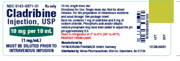 CLADRIBINE 10MG SDV 10ML