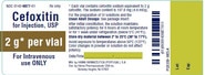 Cefoxitin 2GM 00143-9877-25