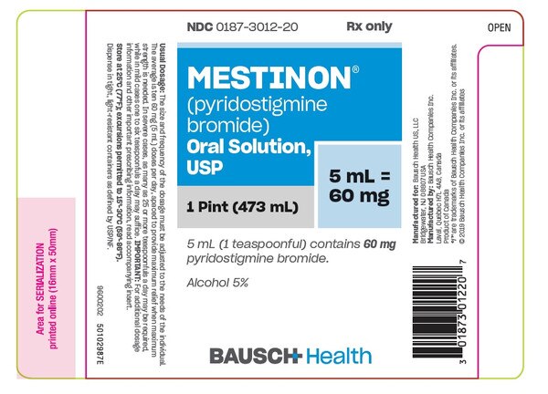 MESTINON 60MG/5ML SYRP 16OZ