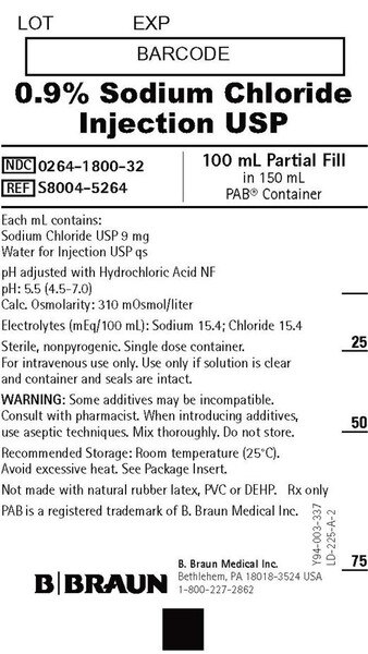 SODIUM CHLORIDE 0.9% BAG 64X100M