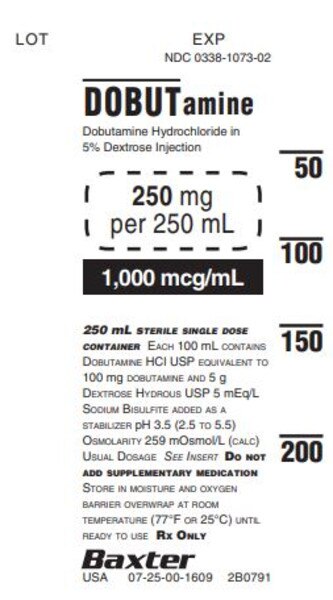 DOBUTAMINE-DEXT 250MG BAG 18X250ML