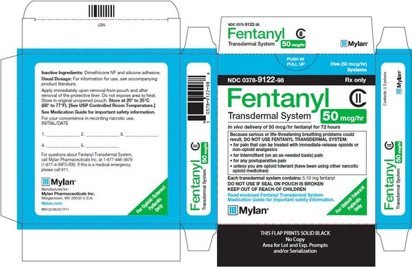 Fentanyl 50MCG/HR 00378-9122-98 2/2