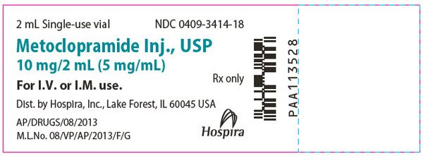 METOCLOPR HCL 10 MG-2 ML SDV 2ML EA