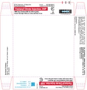 Fentanyl Citrate Injection 50 mcg/mL — 20 mL Single-Dose Vials, 25/Tray
