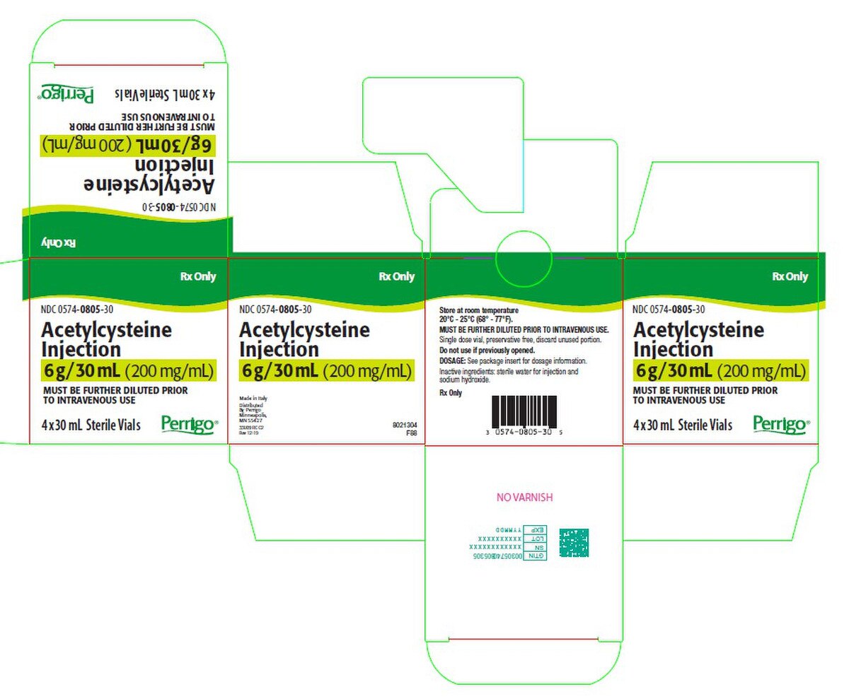 ACETYLCYSTEINE 200MG/ML VL 4X30ML