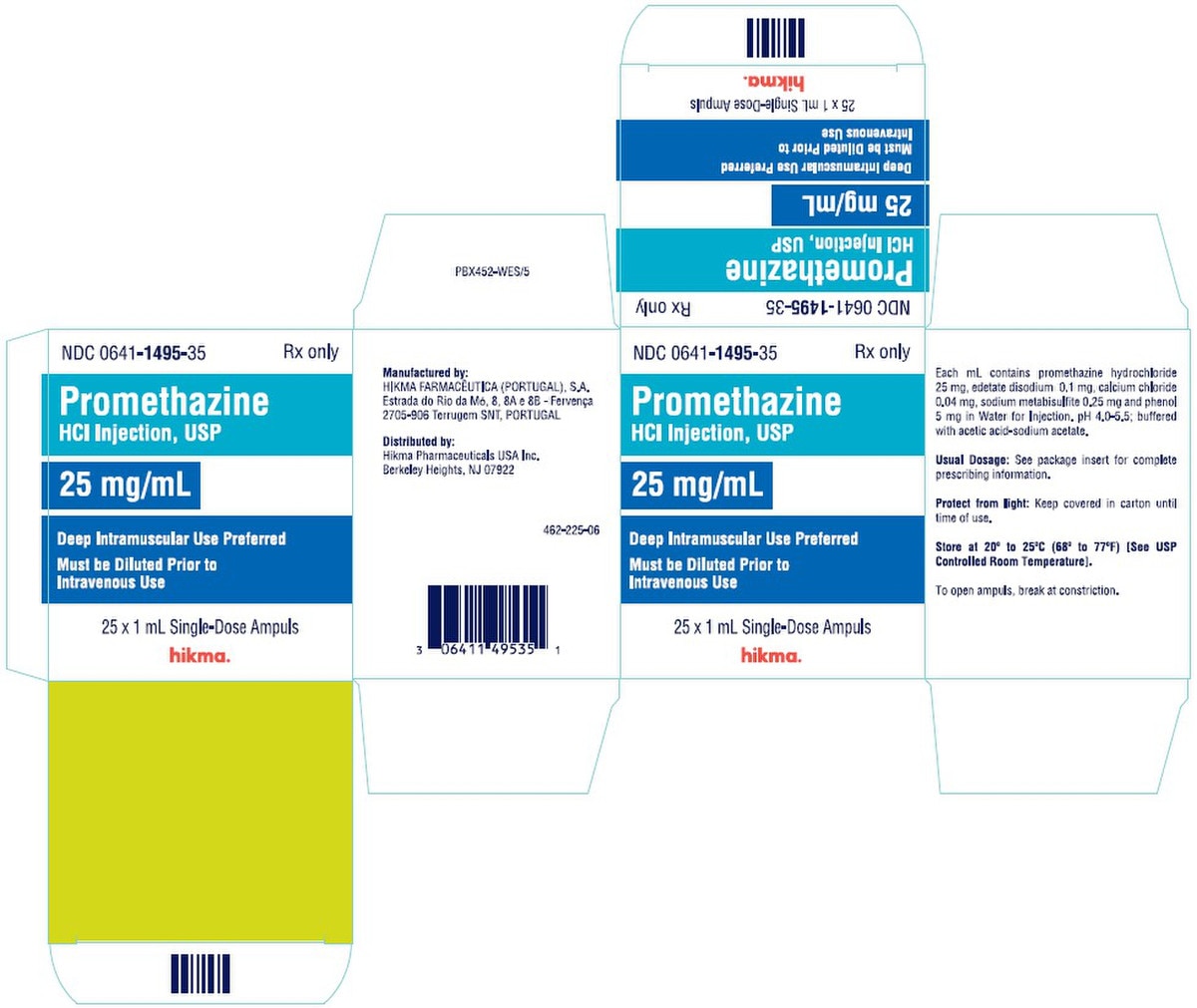 Promethazine Hydrochl 00641-1495-35