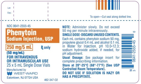 PHENYTOIN 250MG VL 25X5ML