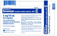 Duramorph — 0.5MG, Injection, carton of 10 × 10 mL ampules