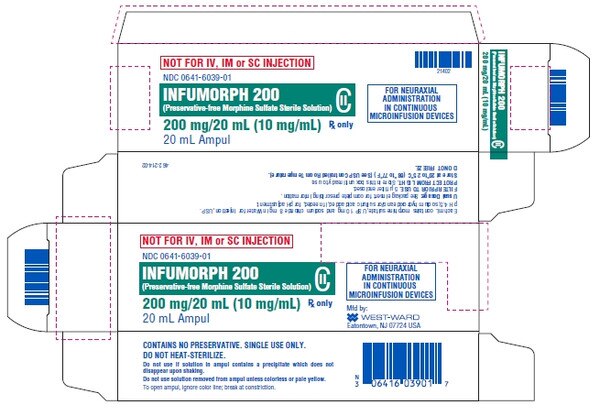INFUMORPH 10MG/ML AMP 20ML
