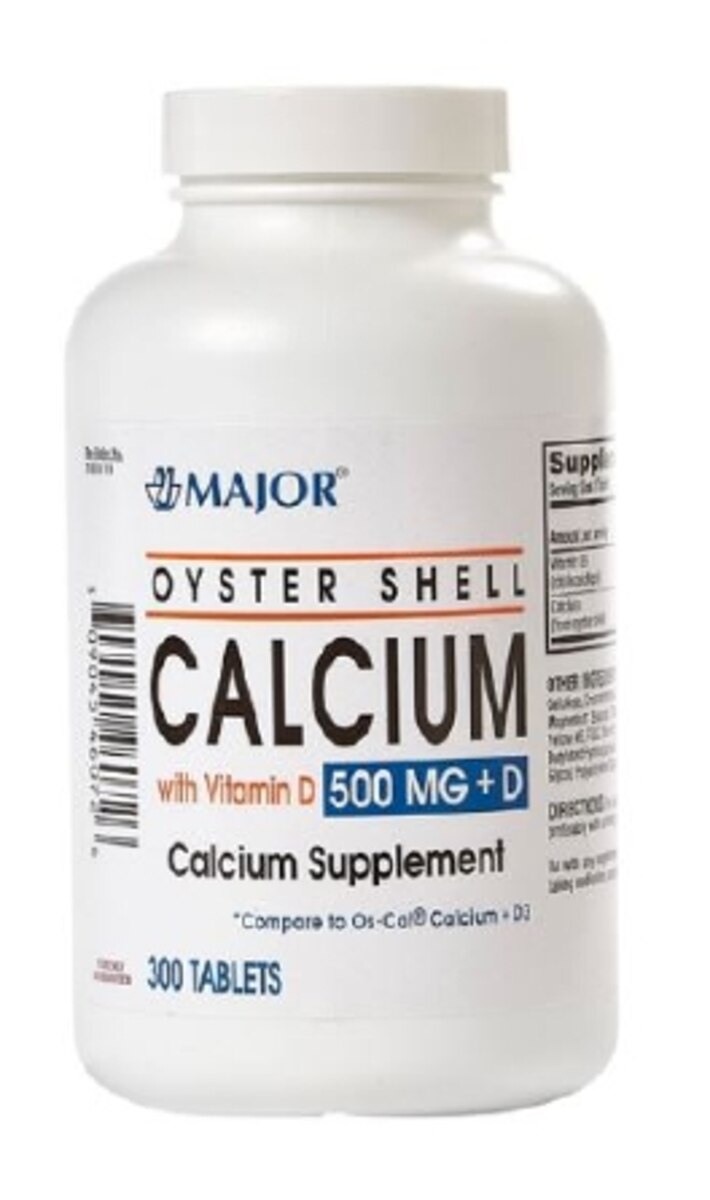 CALCIUM+D OYSTER 500MG TABLET 300CT