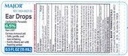 Ear DropsMajor — 6.5%, Liquid, carton of 1 × 15 mL bottle