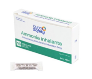 Ammonia Inhalant Ampules single-use inhalant ampules, box of 10, NDC 1401