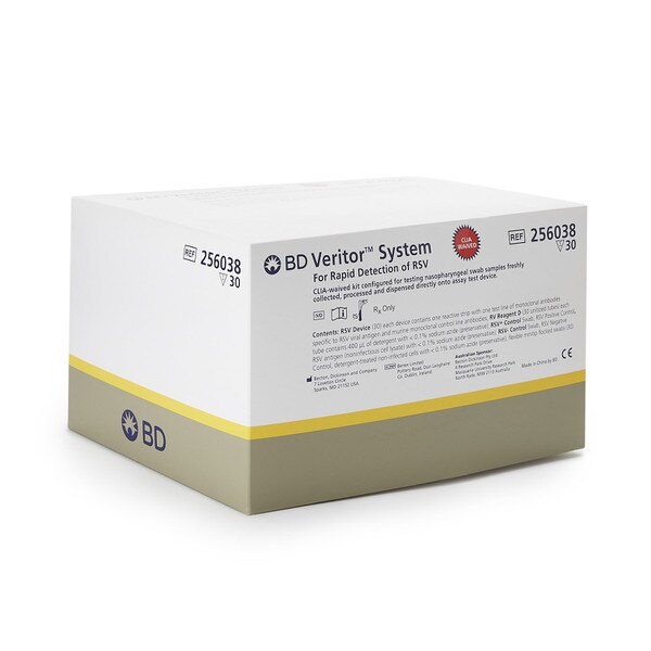 BD VERITOR SYSTM RSV KIT TEST 30 CT