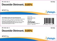 Desonide — 0.05%, Ointment, carton of 1 × 15 g tube