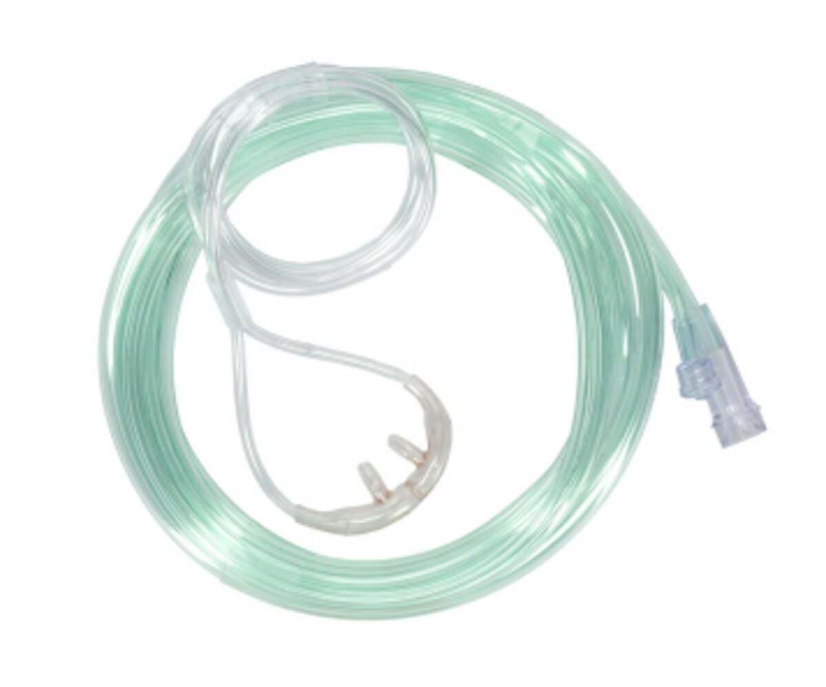 ETCO2 NASAL SAMPLING CANNULA W/ O2 DELIVERY SALTER-STYLE 10' 25/CS