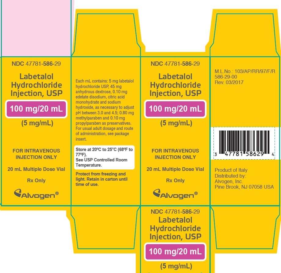 Labetalol Inj. 100mg/20ml MDV – SBH Medical