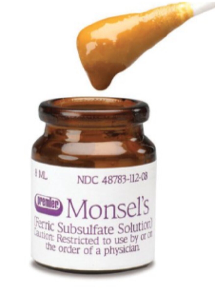 Monsel's Solution (Ferric Subsulfate) 210 mg/g Paste, 14 g Single-Dose Vial