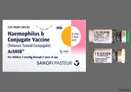 ActHIB Haemophilus influenzae Type b Vaccine, 10 mcg/0.5 mL — Single-Dose Vial Kit with Diluent, Pack of 5 Doses