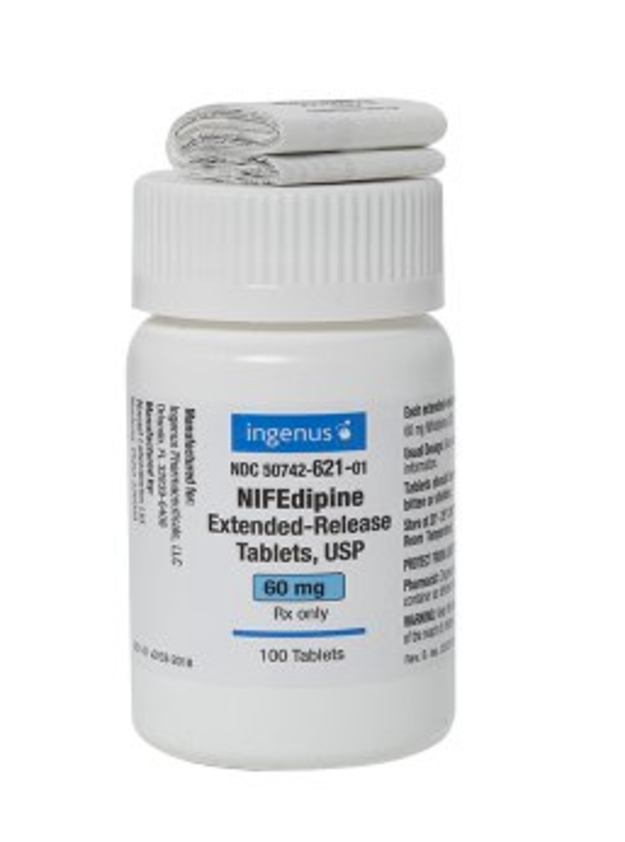 NIFEDIPINE 60MG ER TAB 100