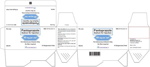 PANTOPRAZOLE SOD 40MG SDV 10PK