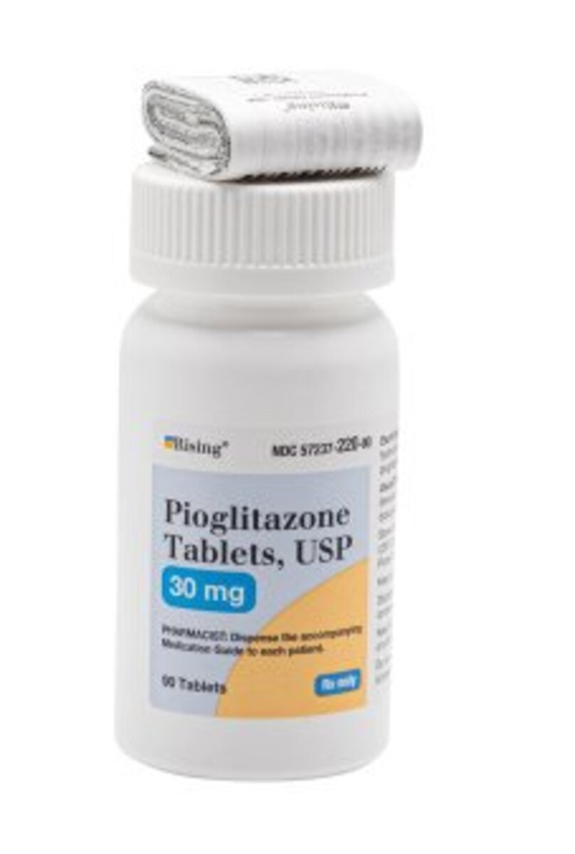Pioglitazone 30 mg Oral Tablet, 90 Tablets/Bottle