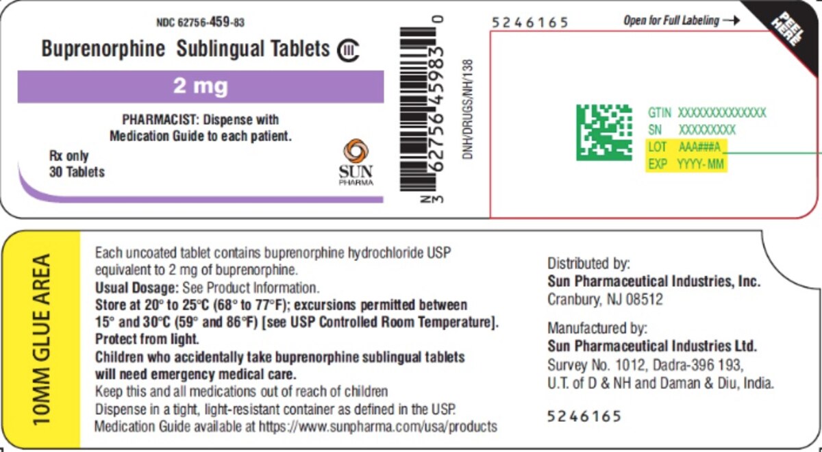 BUPRENORPHINE SUBLINGUAL 2MG TAB 30