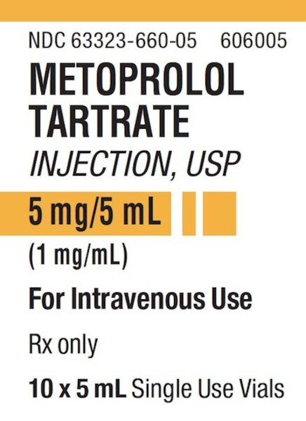 METOPROLOL TARTRATE 5 MG-5 ML SDV 10X5ML