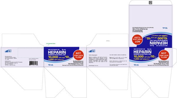 HEPARIN SODIUM 10MU MDV 25X10ML