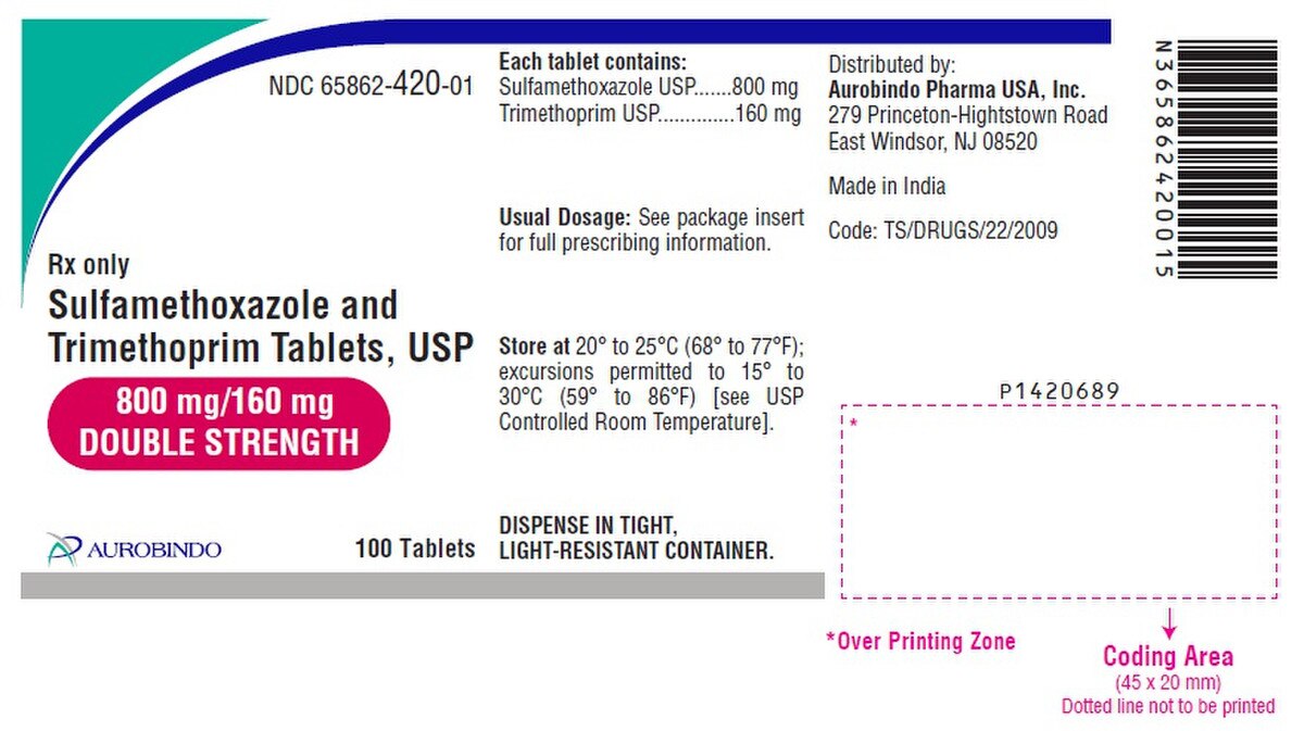 Sulfamethoxazole and 65862-0420-01