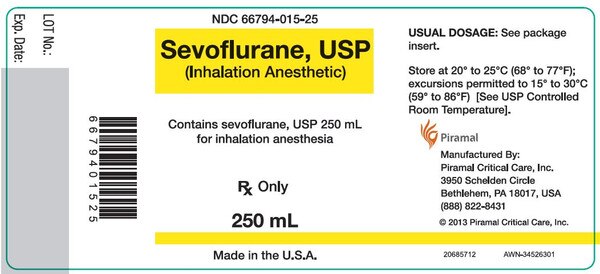 SEVOFLURANE INH 6X250ML