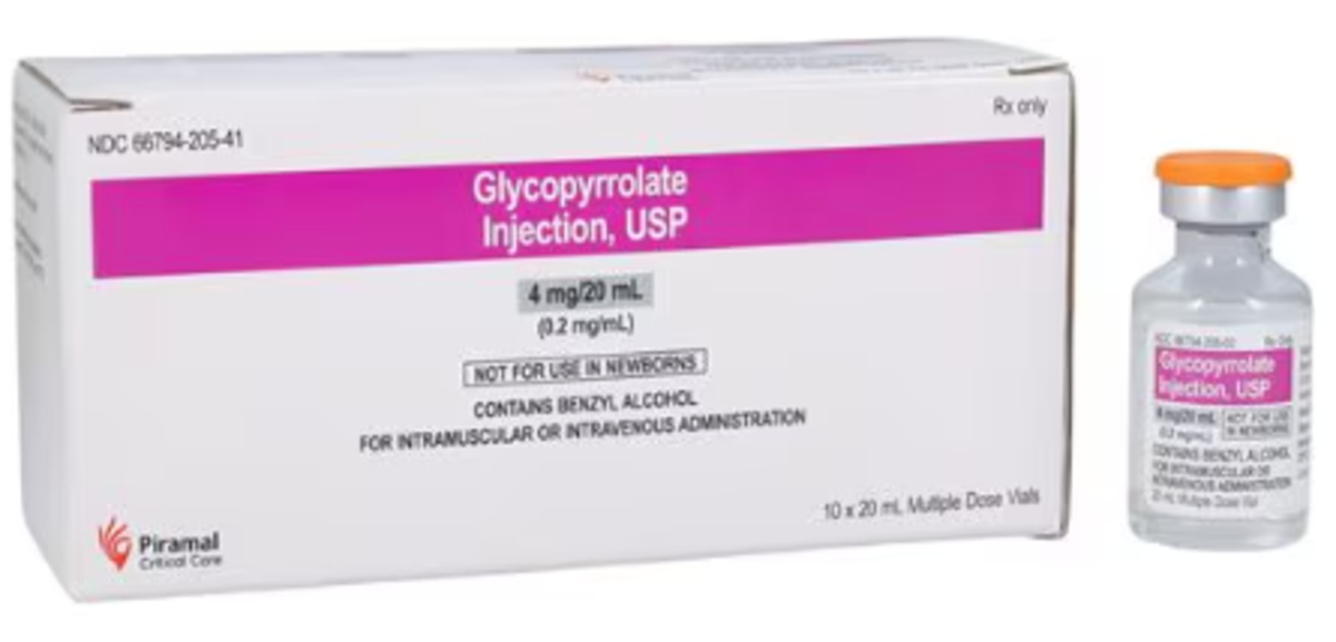 Glycopyrrolate 4MG 66794020541