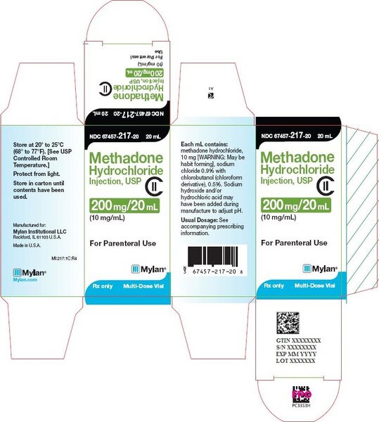 METHADONE HCL 200MG MDV 20ML