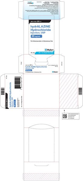 HYDRALAZINE HCL 20MG/ML SDV 25X1ML